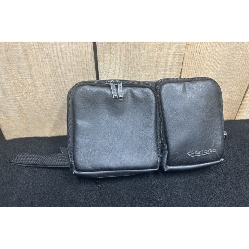 Case Logic Black CD-DVD-Walkman Storage Binder Travel Case 24 Slot B-6